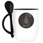 Кружка с ложкой