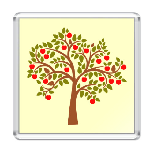 Магнит Яблоня