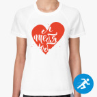 Женская спортивная футболка