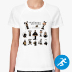 Женская спортивная футболка