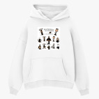 Толстовка худи оверсайз