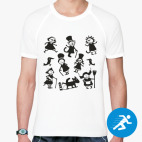 Мужская спортивная футболка