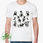 Мужская футболка органик