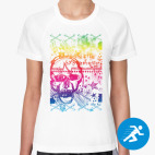 Женская спортивная футболка