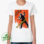 Женская футболка органик