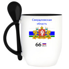 Кружка с ложкой