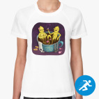 Женская спортивная футболка