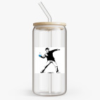 Банка с бамбуковой крышкой