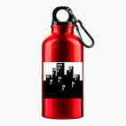 Металлическая бутылка 400 мл UV-DTF