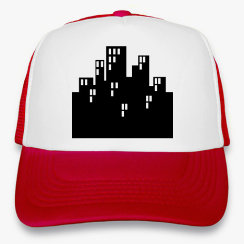 Кепка-тракер с принтом Город