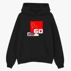 Толстовка худи оверсайз