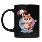 Кружка цветная UV-DTF