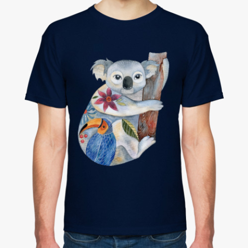 Футболка с принтом Коала