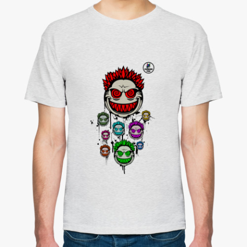 Футболка с принтом Daemon