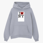 Толстовка худи оверсайз