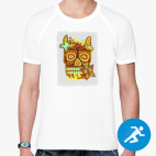 Мужская спортивная футболка