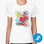 Женская спортивная футболка