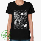 Женская футболка органик