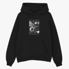 Толстовка худи оверсайз