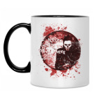 Кружка двухцветная