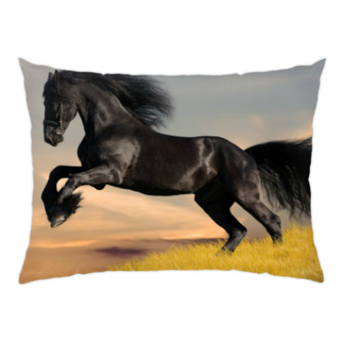 Подушка с принтом Horse