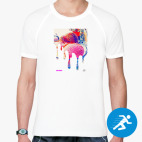 Мужская спортивная футболка