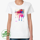 Женская футболка органик