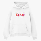 Толстовка худи оверсайз