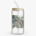 Банка с бамбуковой крышкой