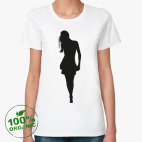 Женская футболка органик