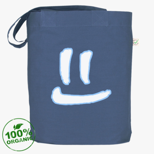 Сумка шоппер с принтом Чистая улыбка