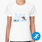 Женская спортивная футболка