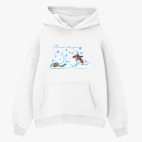 Толстовка худи оверсайз