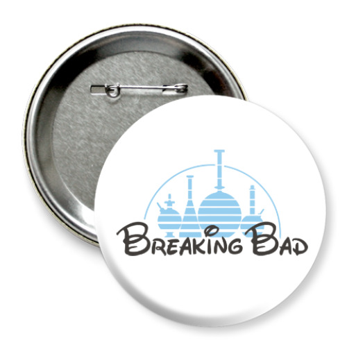Значок 75мм с принтом Breaking Bad Chemistry