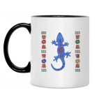 Кружка двухцветная