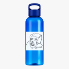 Прозрачная спортивная бутылка