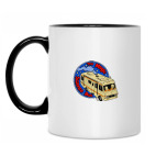 Кружка двухцветная