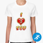 Женская спортивная футболка