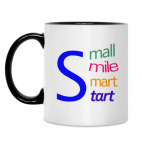 Кружка двухцветная