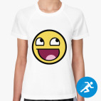 Женская спортивная футболка