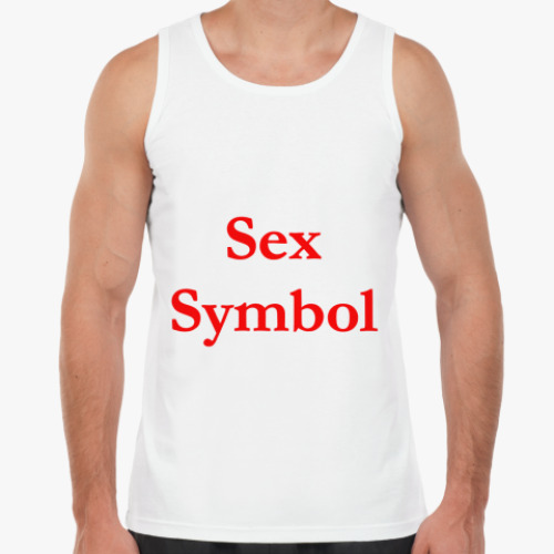 Майка с принтом Sex Symbol