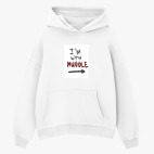 Толстовка худи оверсайз