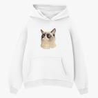 Толстовка худи оверсайз