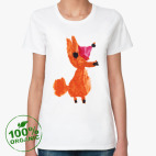 Женская футболка органик