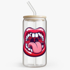 Банка с бамбуковой крышкой