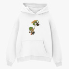 Толстовка худи оверсайз