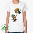 Женская футболка органик