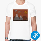 Мужская спортивная футболка