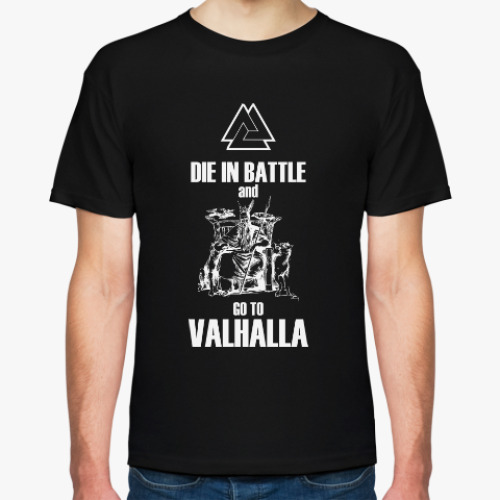 Футболка с принтом Бог Один. Odin. Valhalla