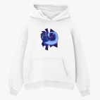 Толстовка худи оверсайз